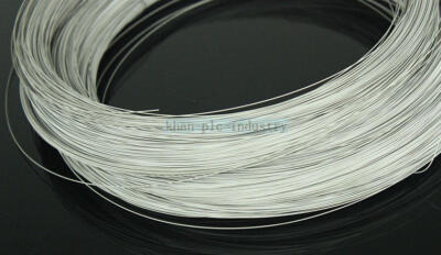 2M = 6.6 FT TITANIUM WIRE GRADE 1 ONE GR1 ASTM B348 DIAMETER 1MM E0Z-12 NEW