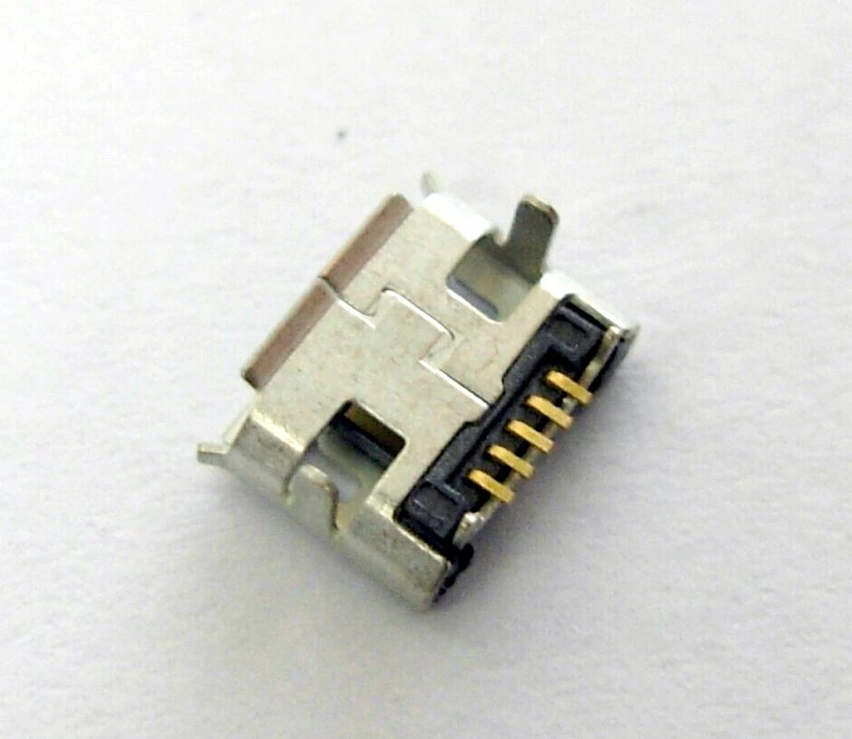 2x connecteur à souder micro USB type B femelle / 2x Female connector to solder - Photo 4/4