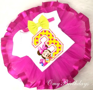 minnie mouse 3rd birthday outfit