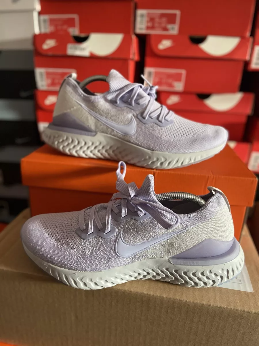 Womens Nike Epic React Flyknit 2 Lavender Mist UK 8.5 EU 43 eBay