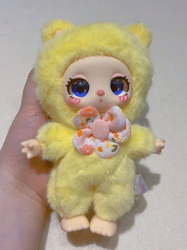 LIILA TOYS LIILA'S Lucky CAT Plush Toy Designer Figure Single Blind Box H16CM