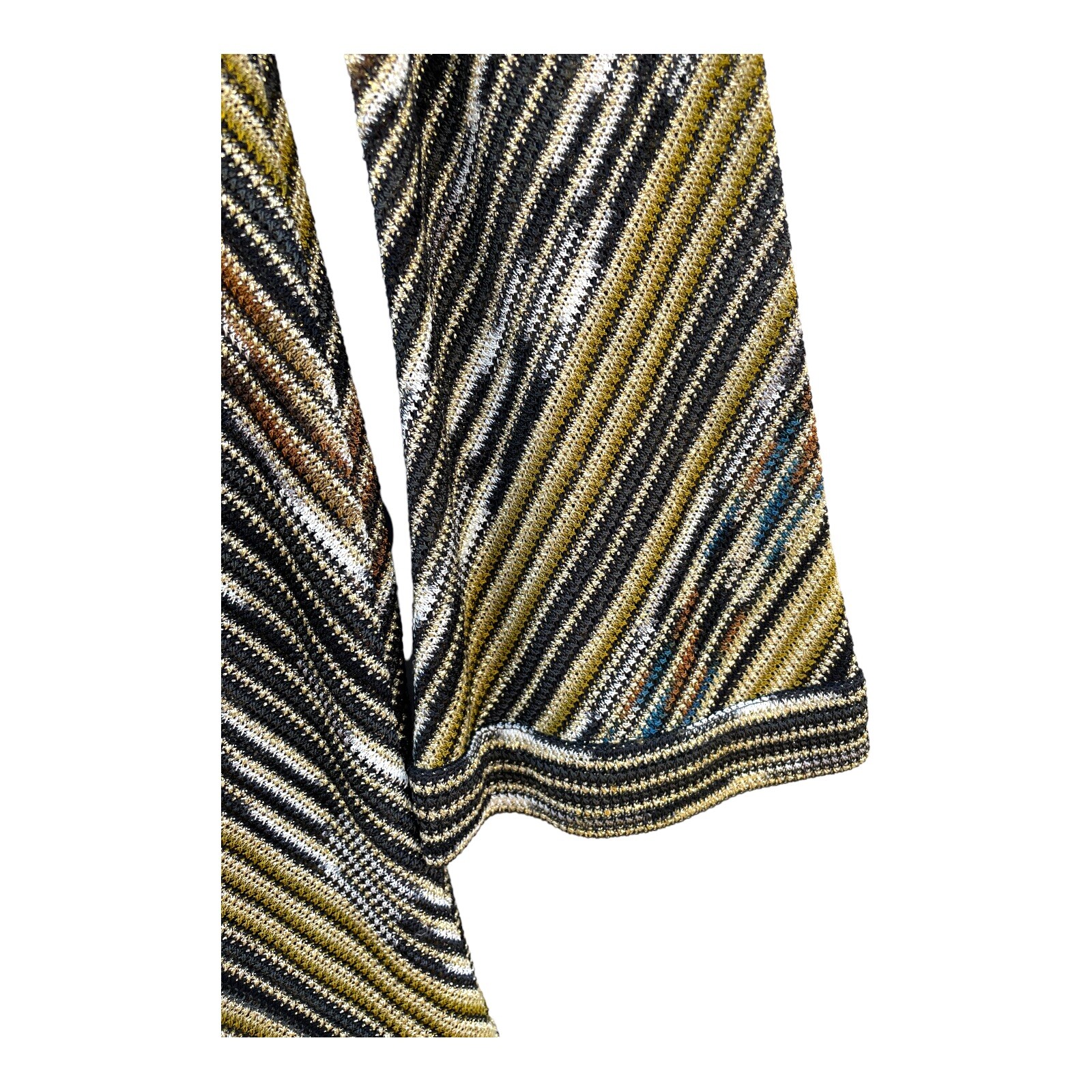 Missoni Women's Size 12 Striped Asymmetrical Knitwear Suit eBay