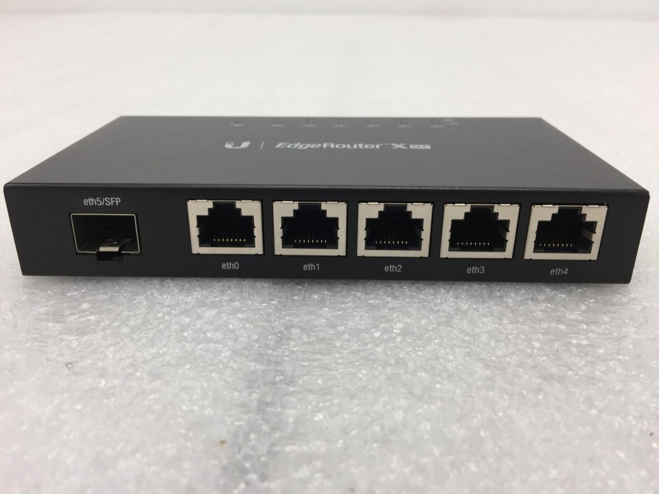 Ubiquiti ER-X-SFP EdgeRouter X Advanced Gigabit Router UNIT ONLY FREE S ...