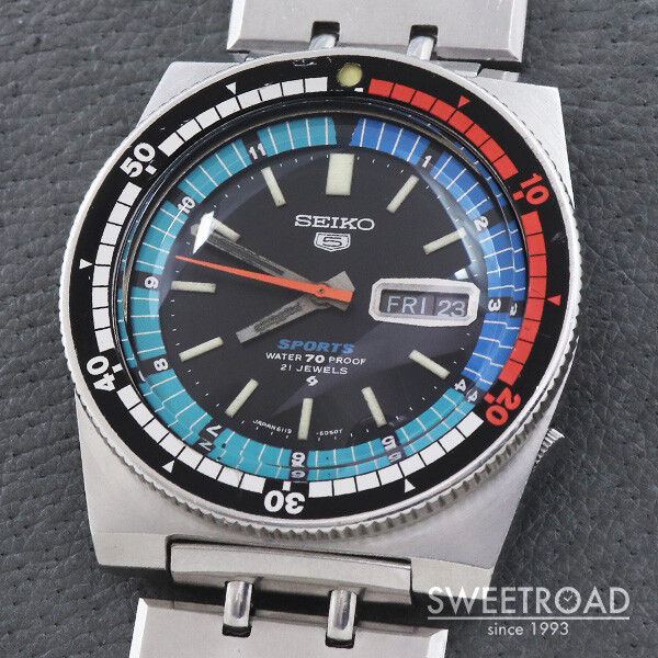 オックスフォードブルー 【超レア】SEIKO 5 6119-6050 稼動品 - minik.hr