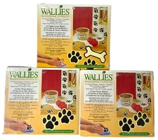 3-Wallies Wallpaper Cutouts Pre-Pasted Dog Puppy Paw Prints, New