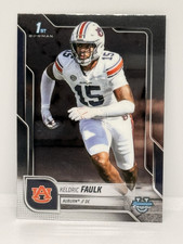 Topps 2025 Bowman University Chrome Keldric Faulk Auburn Tigers 1st Bowman #6
