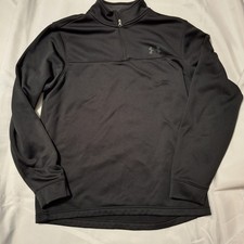 Under Armour Storm Quarter Zip Fleece Pullover Mens Large READ