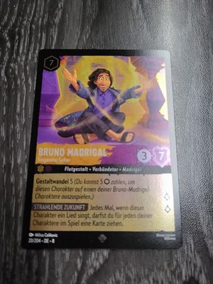 Disney Lorcana Bruno Madrigal Singender Seher FOIL