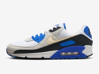 NEW Nike Air Max 90 Premium Racer Blue HF3449-100 Men's Sneakers