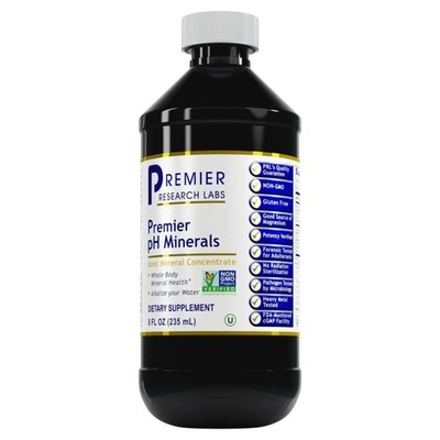 Premier Research Labs Premier pH Minerals - Trace Mineral Drops for Distilled Wa