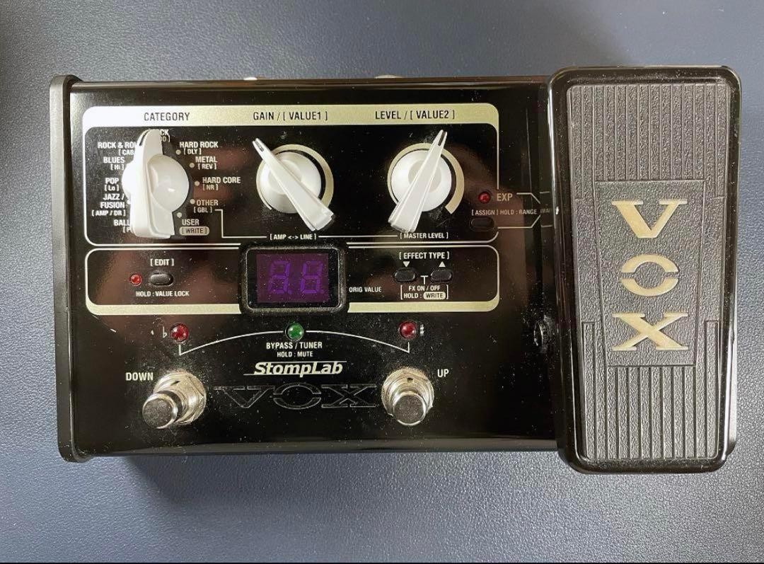 VOX StompLab IIG SL2G Multi-Effects Guitar Effect Pedal Japan Good Condition