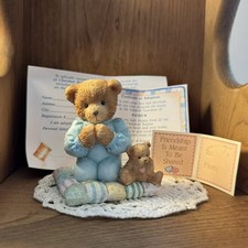 Cherished Teddies Patrick "Thank You For a Friend That's True" 1992