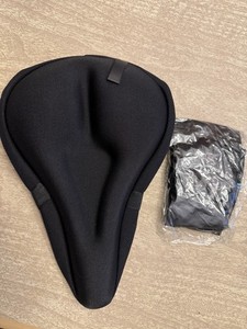 NEW Zacro ZBS2-AUX-1 Gel Bicycle Seat Cover - Black