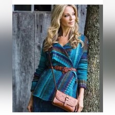 Patricia Nash Tori Crossbody Tooled Brown Leather Small See Photos For Size