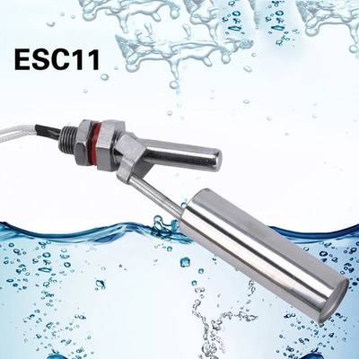 Float Switch Sensor Water Level Stainless Steel Sidemount Tank Pool ESC11 Liquid