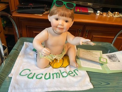Künstlerpuppe  ''Cool As A Cucumber''- Ashton Drake Galleries Porzellan Rarität