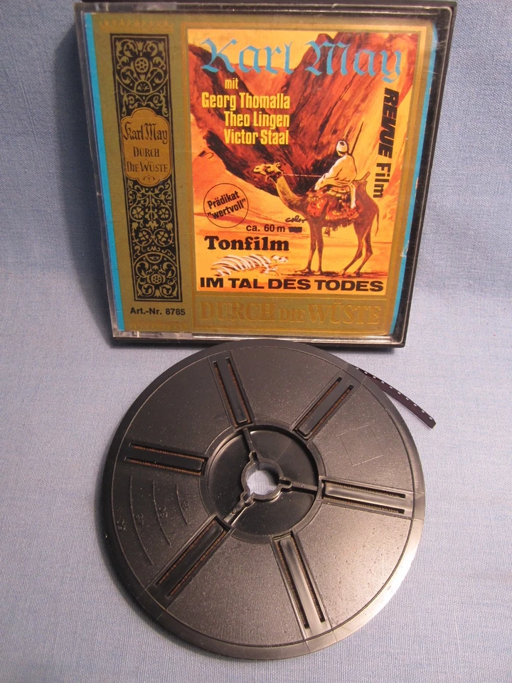 SUPER-8-FILM KARL MAY IM TAL DES TODES REVUE-TONFILM GEORG THOMALLA THEO LINGEN - Bild 4 von 4