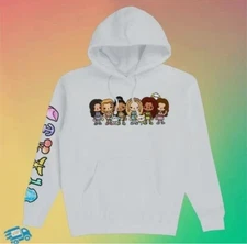 Katseye Merch Katseye X Toca Boca White Hoodie All Size S-5XL