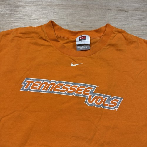 Nike Vintage Y2K Center Swoosh Tennessee Vols Volunteers T Shirt XXL Made in USA - Picture 4 of 12