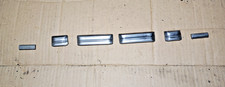 1941 Oldsmobile 4 Door A And B Pillar Stainless Belt Window Trim Complete Set
