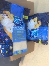 Fresh Step Crystals 1 bag Color Change Health Monitor Cat Litter Unscent 7Lbs.