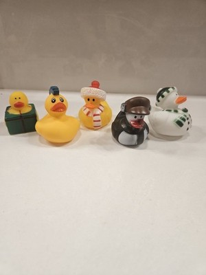 Lot of 5 Rubber Ducks Dashboard Duckies Jeep Ducks