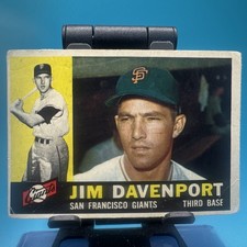 1960 Topps - Jim Davenport #154 C128