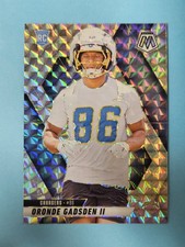 2025 Panini Mosaic Oronde Gadsden II #374 RC Mosaic Prizm Los Angeles Chargers