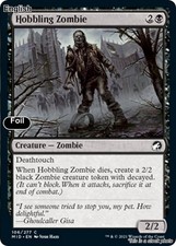 MTG Hobbling Zombie [MID - 106] LP Foil