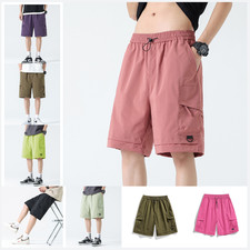 Men's Casual Shorts Outdoor Sports Workout Fitness Cargo Shorts Hiking Pants XL