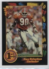 1991 Wild Card Draft Huey Richardson #123 Rookie RC 7rf. rookie card picture