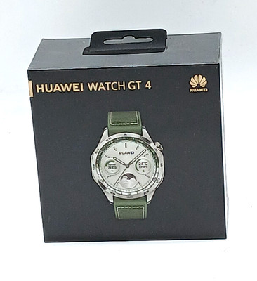 HUAWEI Smartwatch Watch GT4 AMOLED Touch-Display Bluetooth GPS 46mm grün neu