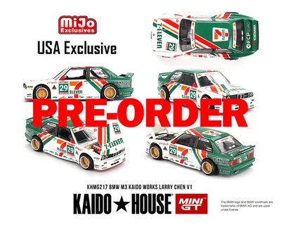 (Pre-order) Kaido House X Mini GT BMW M3 KAIDO WORKS LARRY CHEN V1 USA Exclusive
