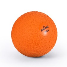 Spalding - Slam Ball for Strength Conditioning, Weighted 15 lb, Black