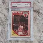 Fleer 1989-90 Michael Jordan #21 PSA 8 Chicago Bulls Basketball Card