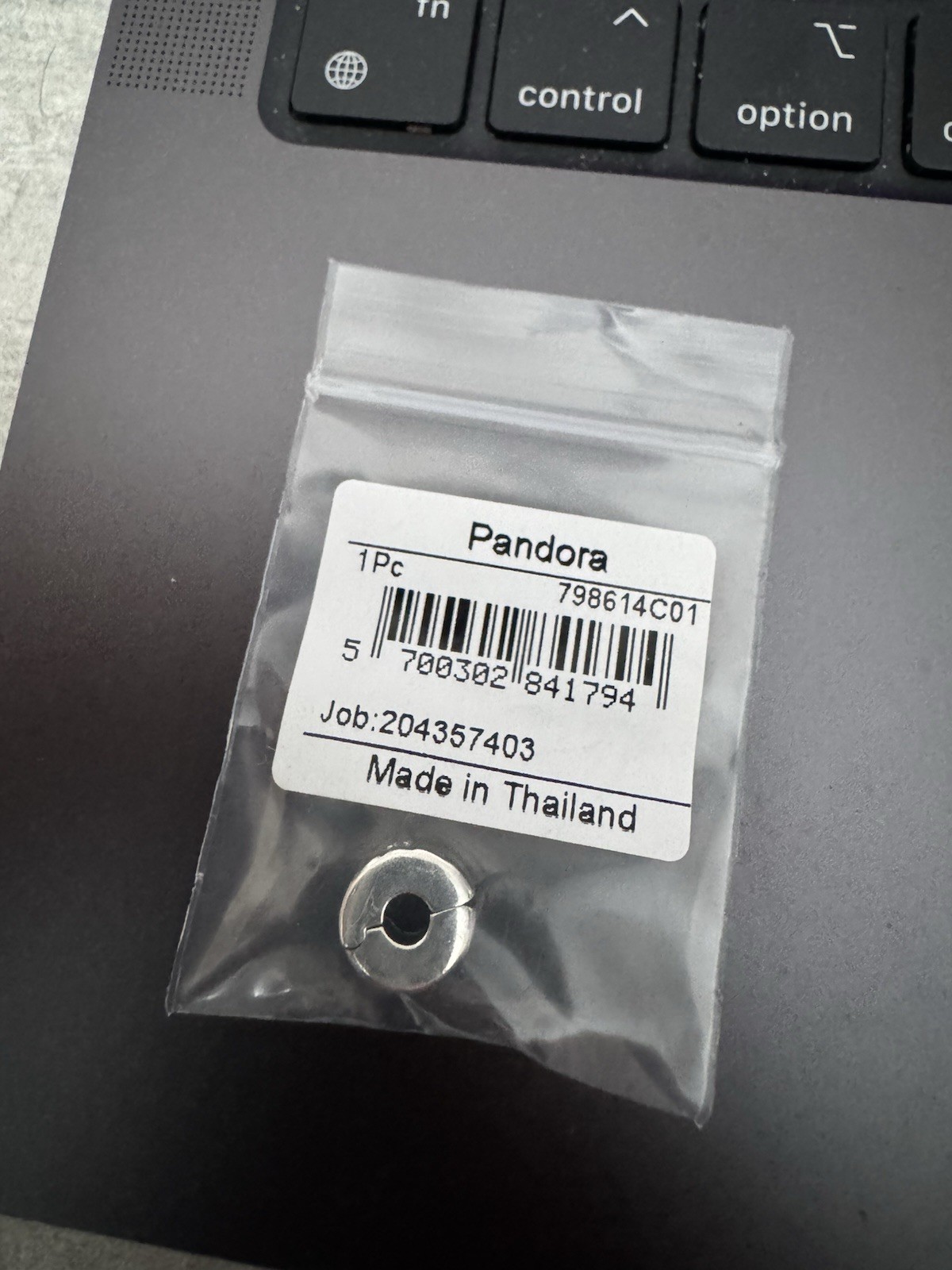 Pandora Sparkling Sunburst Clip Charm (798614C01) 798614C01