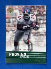 2001 Upper Deck Proving Ground #PG11 Tiki Barber New York Giants