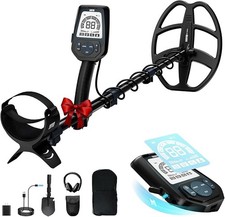 Rechargeable Metal Detector 5 Modes LCD Backlit for Adults