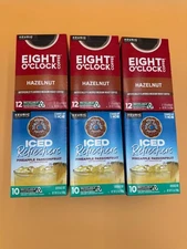 Eight O'clock Coffee Hazelnut Peaks, 3 Iced Refreshers Pineapple Passionfruit