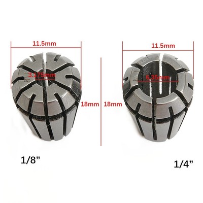 Set Collet Chuck CNC Fraisage 18mm for CNC 2pcs Ressort Acier Outils Foreuse