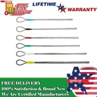 6 Pcs Cable Puller Socks 4-25 mm Cable Pulling Sock Grip Kit Eye Mesh Kit New