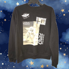 The Child Star Wars Crewneck Black Women's Sweatshirt - Size Medium