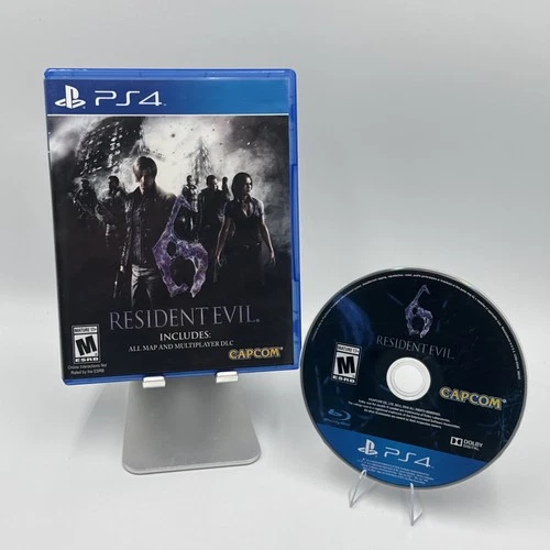 Resident Evil 6 Sony PlayStation 4 PS4 Tested Blue Box