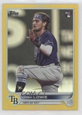 2022 Topps Series 2 Gold Foil Josh Lowe #479 yf1
