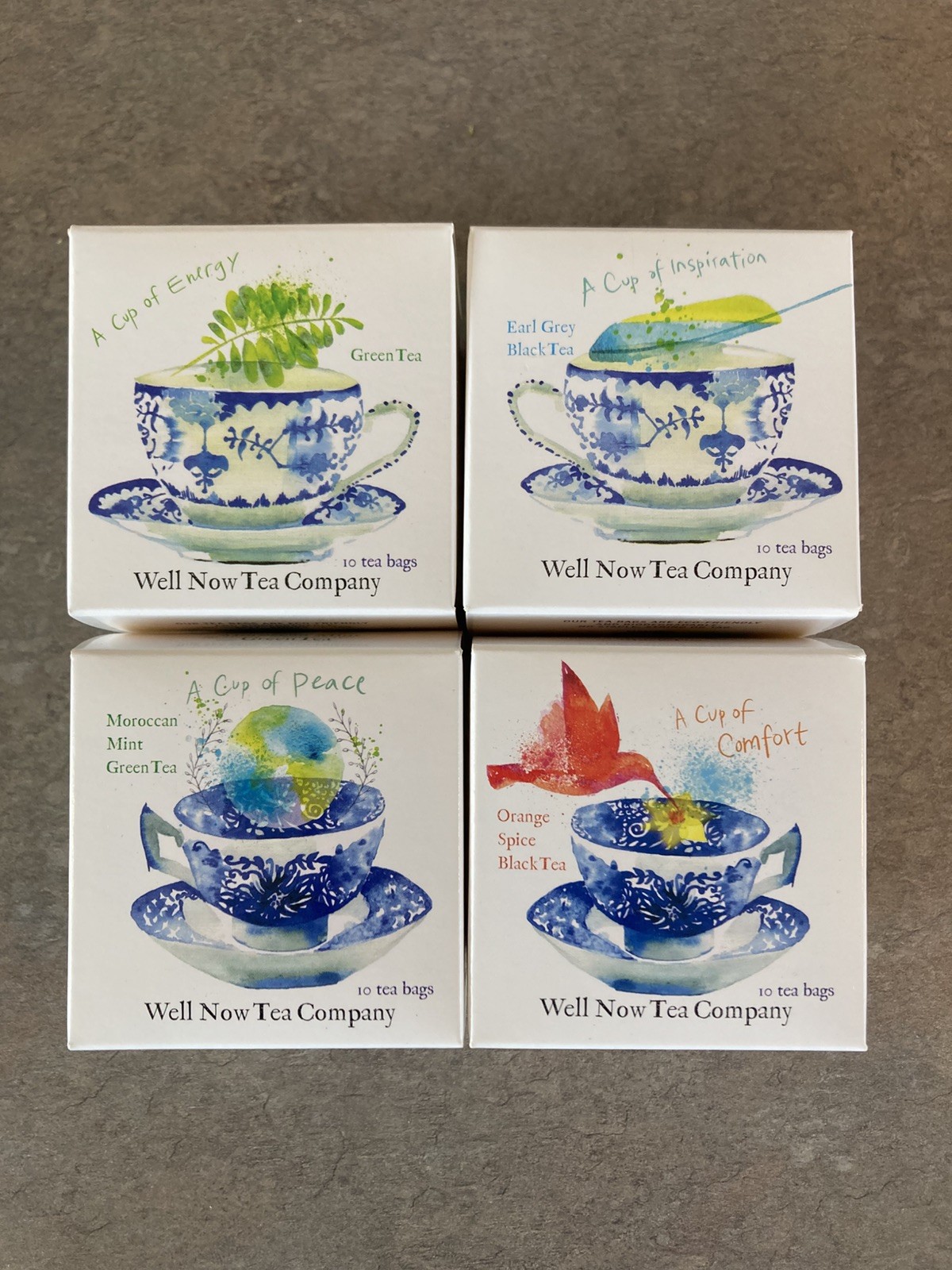 Collection 40 Tea Bags In 4 Boxed Flavors