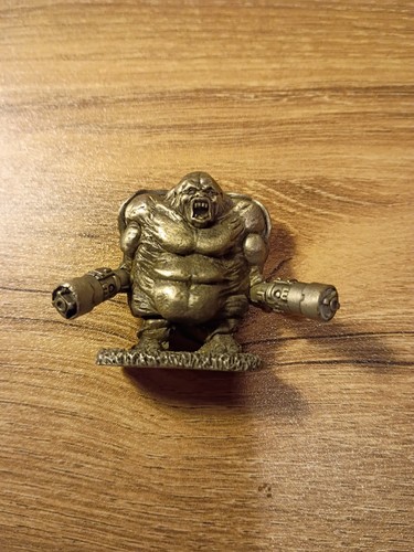 Vintage 1997 Mancubus pewter figure from the Doom video game series