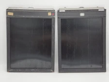 Lot of 2 Vintage Lisco 8x10 Wood Large Format Cut Film Holders *Read*