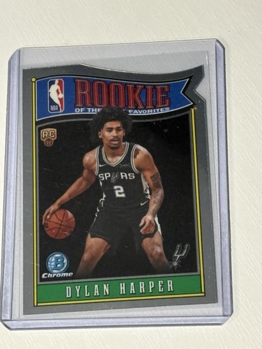 Dylan Harper 2025-26 Topps Bowman Chrome ROY Favorites Die-Cut #RY-2 - Spurs