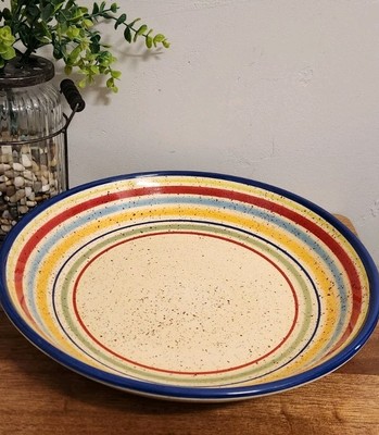 14'' Large Salad Pasta Serving Bowl Sedona by Pfaltzgraff EUC 