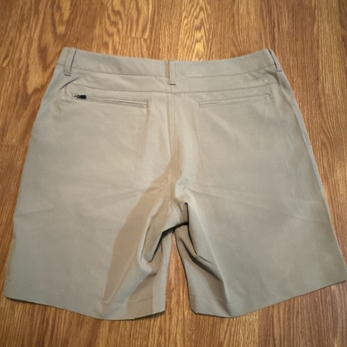Bonobos Golf Shorts Men's The Highland 36 Khaki 8" Inseam Performance Polyester - Picture 4 of 11